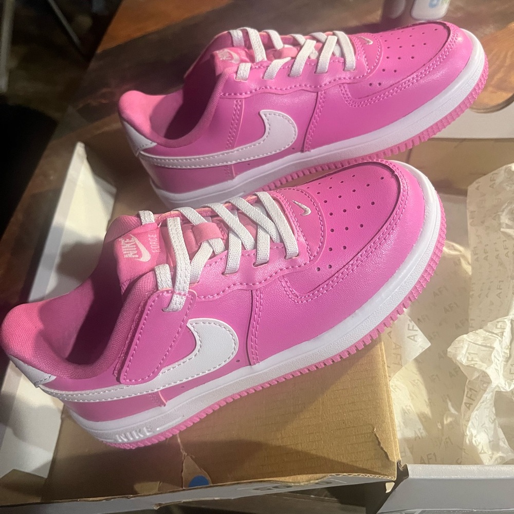 Pink Children’s Nike Air Force 1s